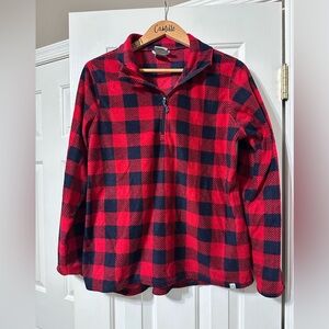 Avalanche Red and Black Plaid Women's Jacket
